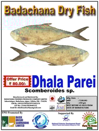 Dhala Parei | Scomberoides sp. | Badachana Dry Fish | 250gm