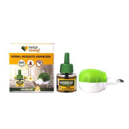 Herbal Strategi Mosquito Vaporizer 40 ML with Machine