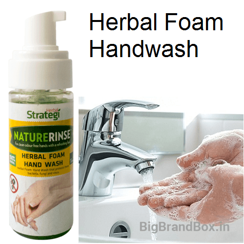 Herbal Strategi Foam Hand Wash Refill 5 L