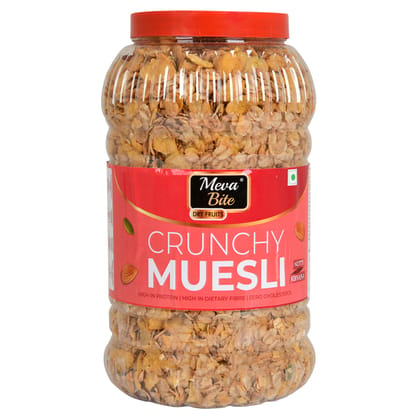 Mevabite Crunchy Muesli 1kg - Nutty Nirvana | Healthy Food & Breakfast Cereal