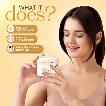 Ozone D-tan Facial Cleanser (250gm)
