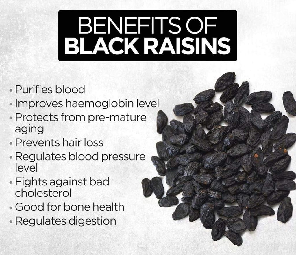 Organo Nutri Superlife Jumbo Black Seedless Raisins (400 g)