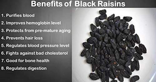 Organo Nutri Superlife Jumbo Black Seedless Raisins (400 g)