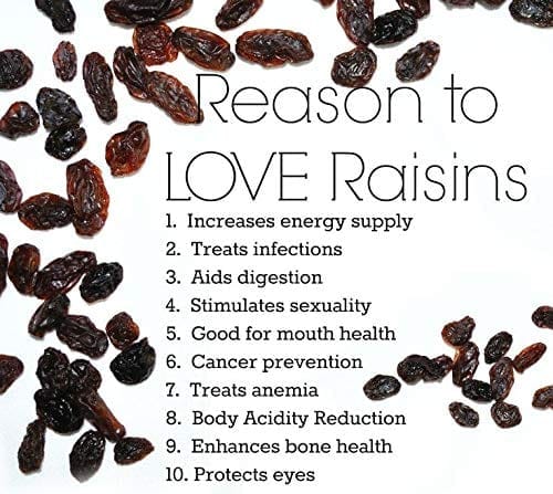 Organo Nutri Superlife Jumbo Black Seedless Raisins (400 g)