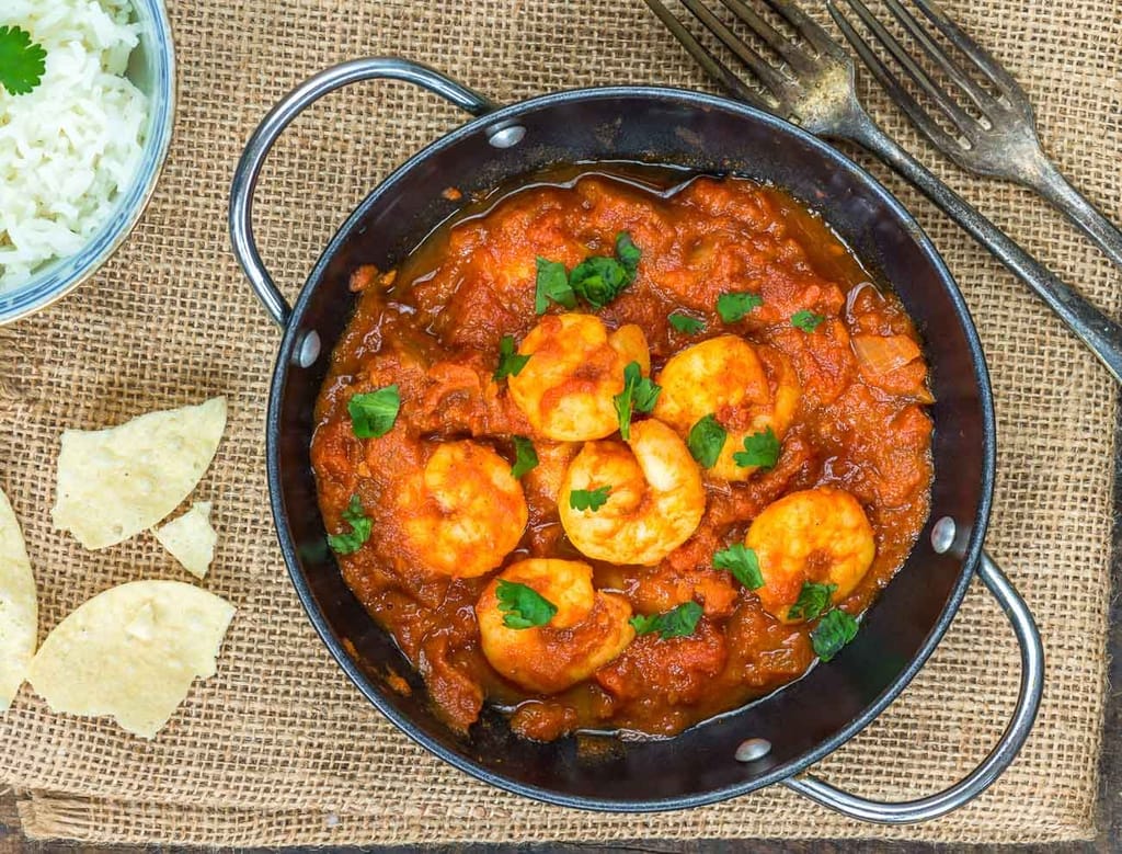 OrganoNutri Kerala Style Prawn Curry Masala | 2 x 100g | Reclosable Eco-Zipper Pouch