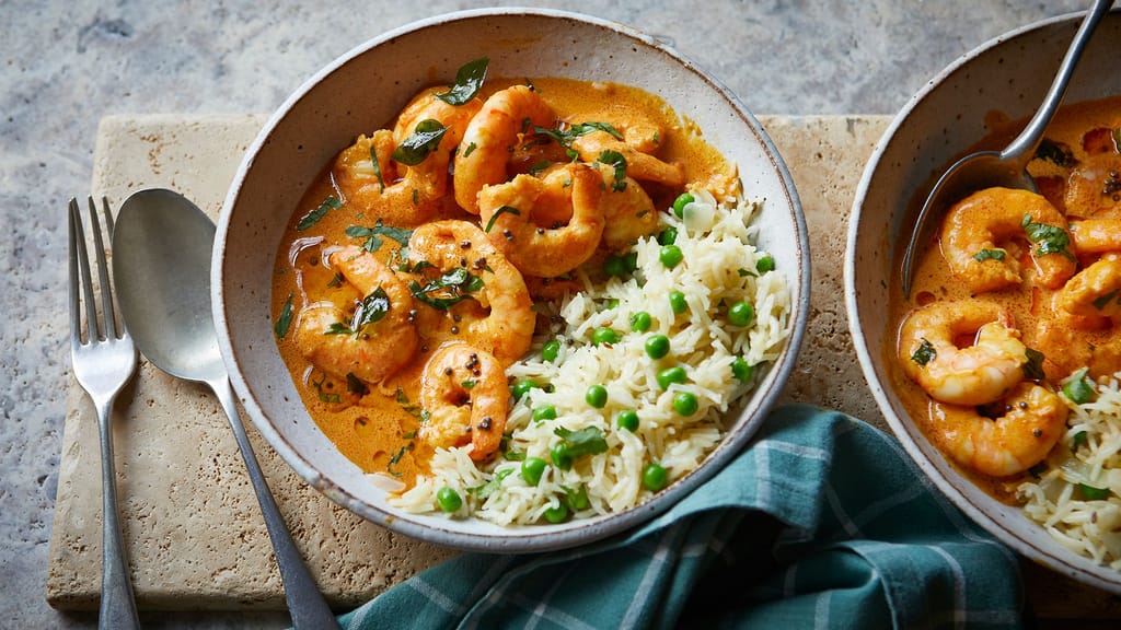 OrganoNutri Kerala Style Prawn Curry Masala | 2 x 100g | Reclosable Eco-Zipper Pouch