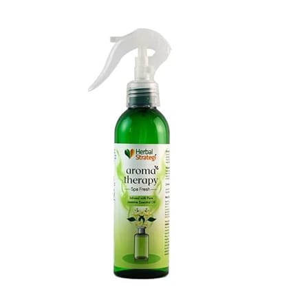 Herbal Strategi – Jasmine Aroma Therapy - Spa Fresh - 200ml | Infused with Pure Jasmine Essential Oil | 100% Pure and Undiluted. No additives or Fillers| Long Lasting | Non Toxic, Safe No side effects | Kid & Pet friendly | Cruelty free Vegan.