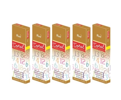 Total Agarbatti | Real Total Premium Incense sticks | Pack of 5 units | Contains 90gm each | Real Premium Incense Sticks | Scented Agarbatti | Deep Aroma