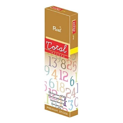 Total Agarbatti | Real Total Premium Incense sticks | Pack of 5 units | Contains 90gm each | Real Premium Incense Sticks | Scented Agarbatti | Deep Aroma