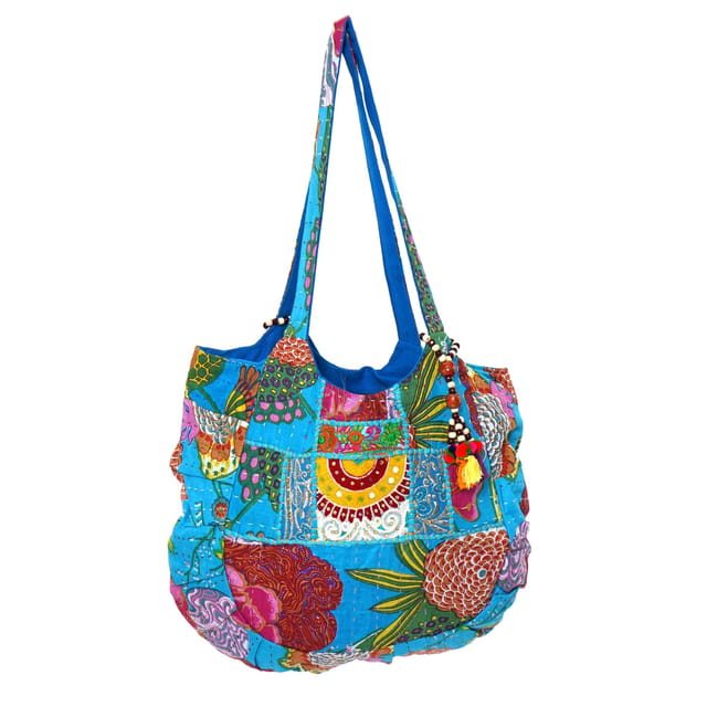 Ladies Printed Cotton Handbag in Delhi at best price by Navneet Expo -  Justdial