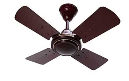 MyChetan 24 Inch (600 MM) High Speed 4 Blade Anti-Dust Ceiling Fan | Suitable for Kitchen,Veranda,Balcony,Small Room | 100% Copper Motor