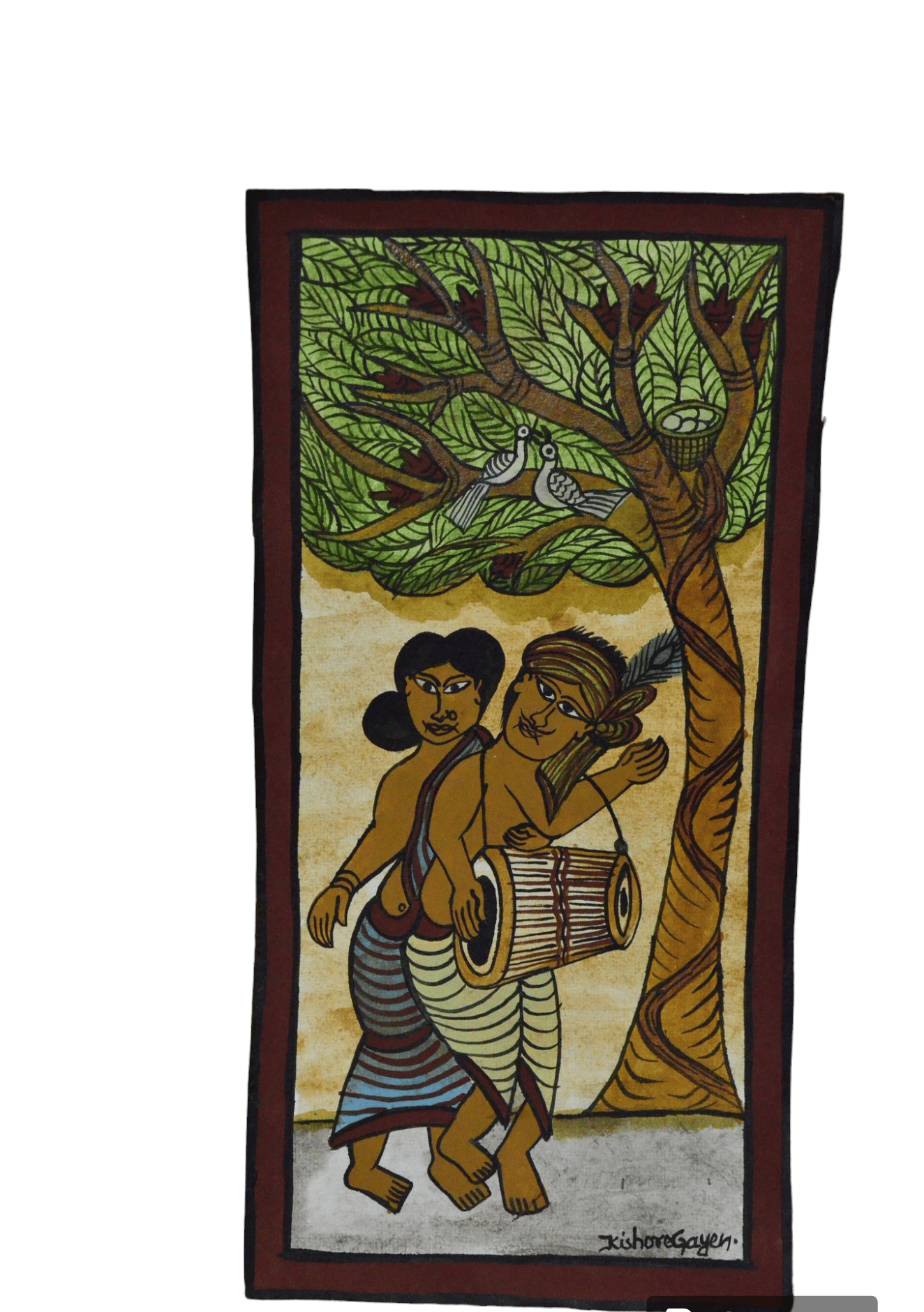 Jharcraft Paithkar Painting Natural Colour (PG00050)