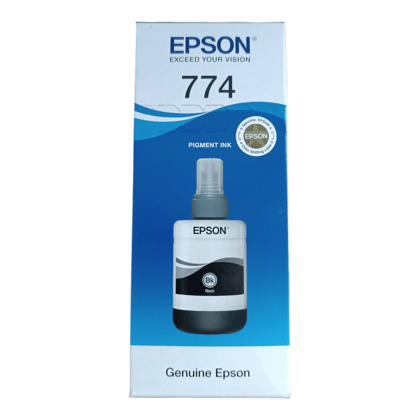 Genuine Epson T7741 (140ml) Black Ink Bottle for M100, M105, M200, M205, M605, M655, and L1455