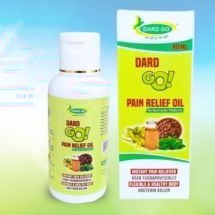 DARDGO Pain Relief Oil Mixture of Ayurvedic Herbs 40 ml Pack of 2