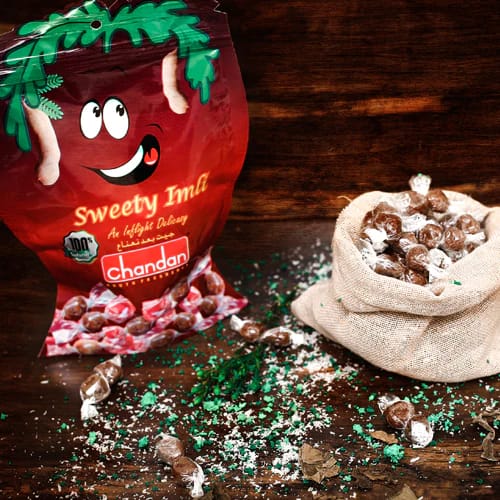 Chandan Mouth Freshener Sweety Imli Sweet and Sour Tamarind Candy | 150 grams | Tamarind Pulp Candy | Rich in Anti-Oxidants