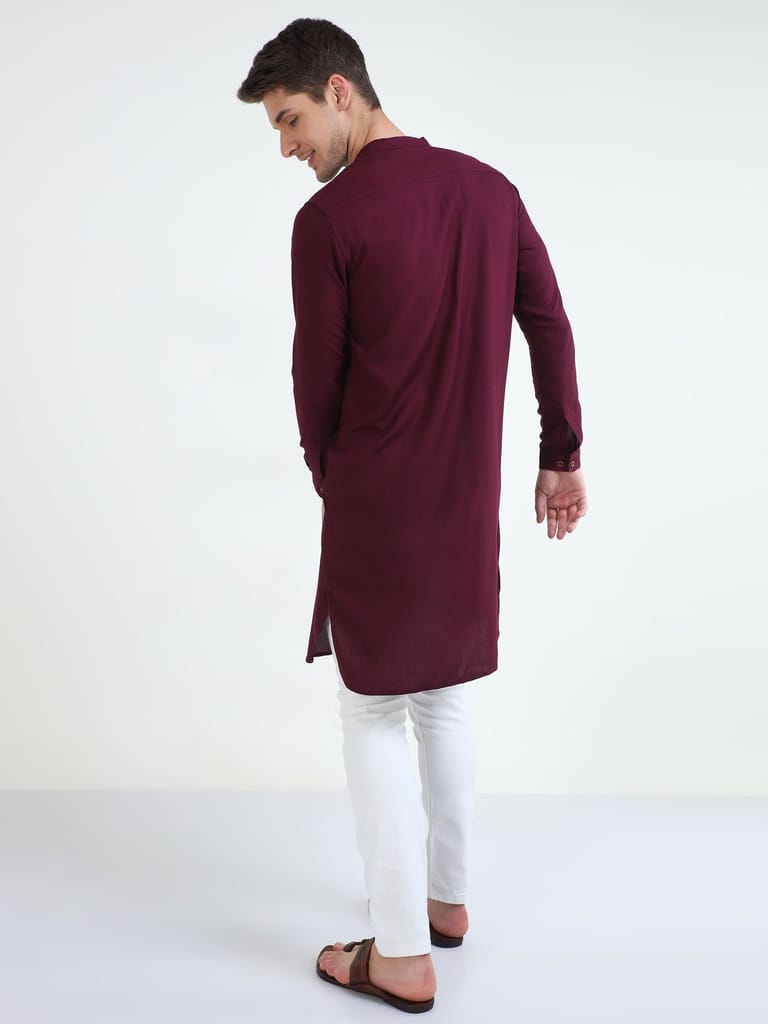 Winerio Mens Long Kurta