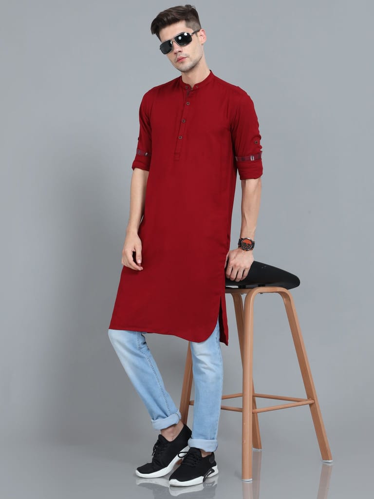 Carmine Swank Kurta
