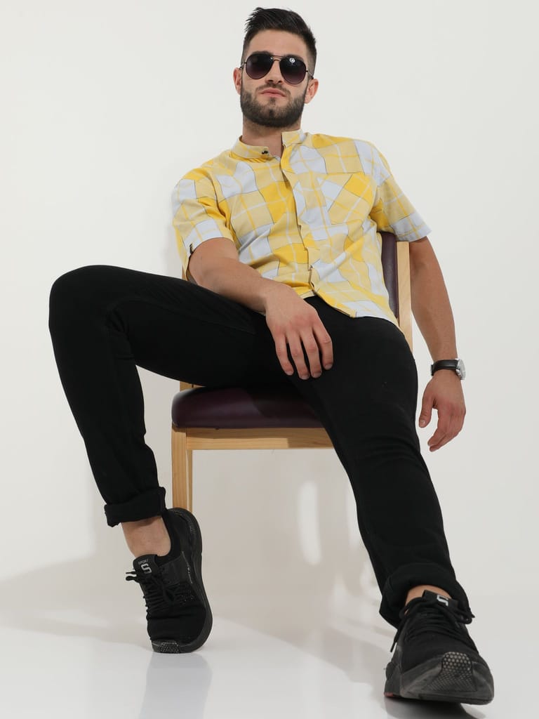 Summer Bee Checks Shirt