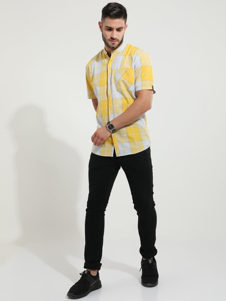 Summer Bee Checks Shirt