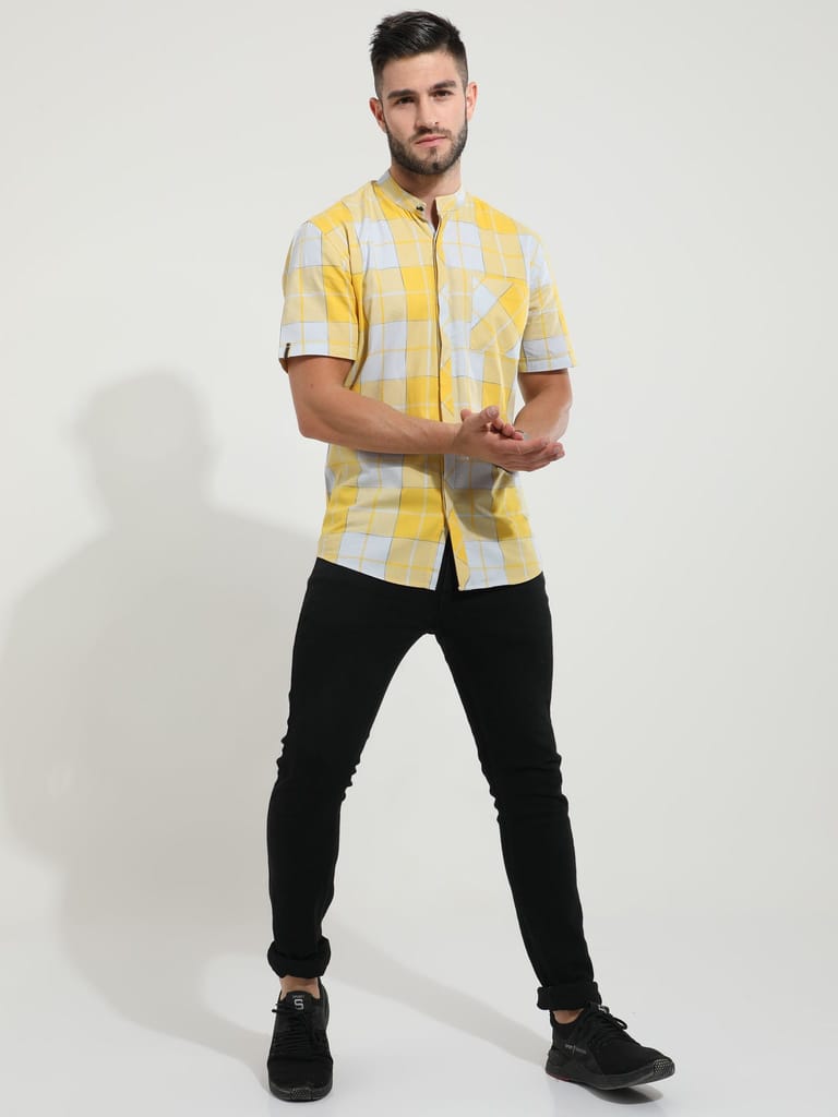 Summer Bee Checks Shirt