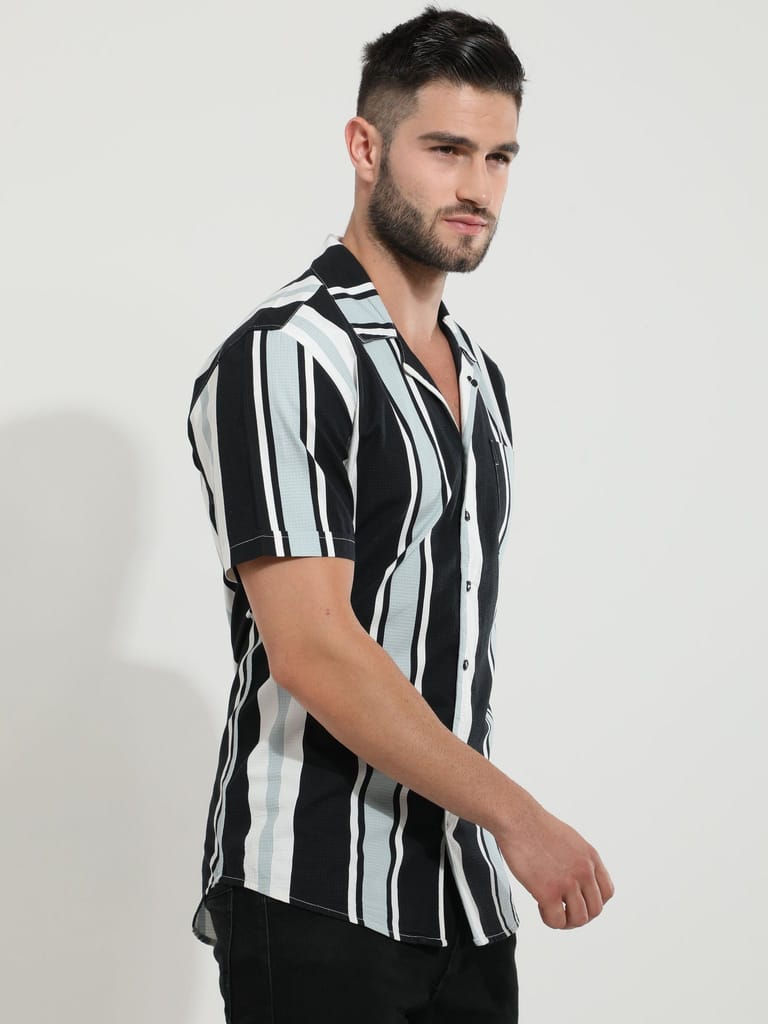 Unibold Black and White Shirt