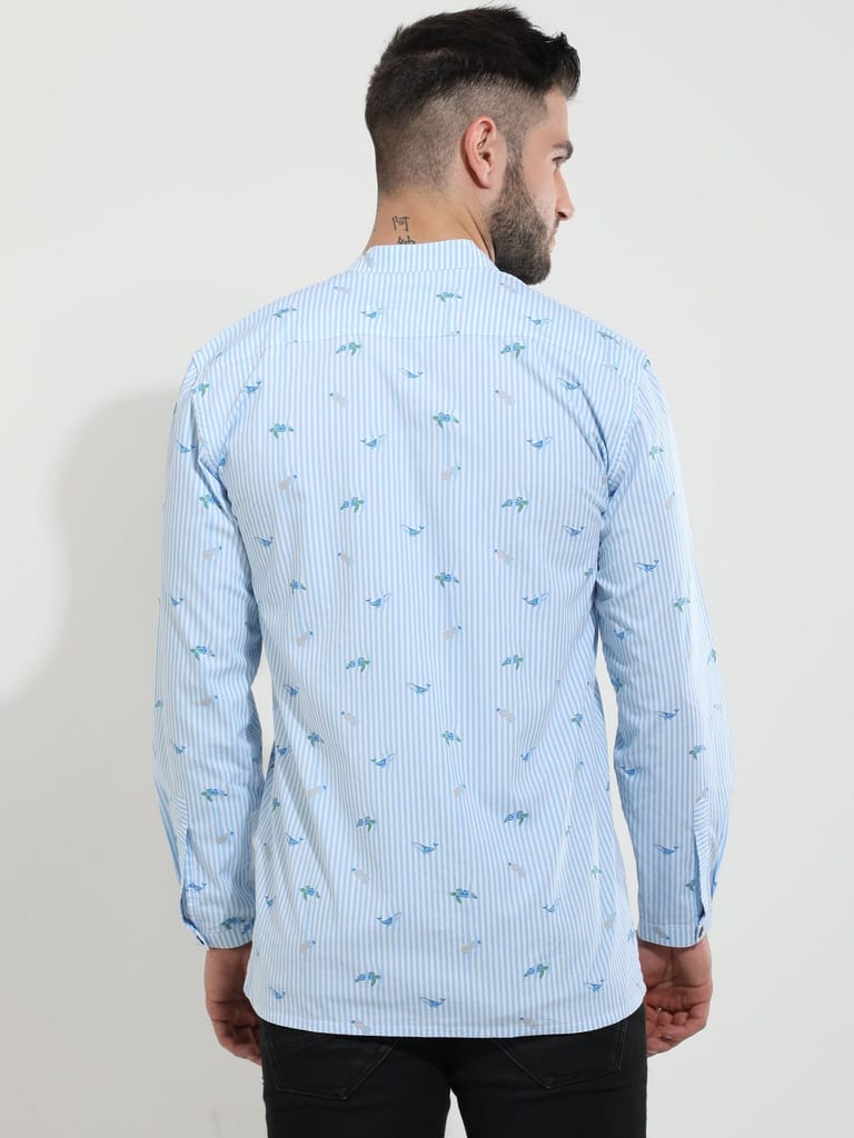 Turtle-Max Blue Shirt