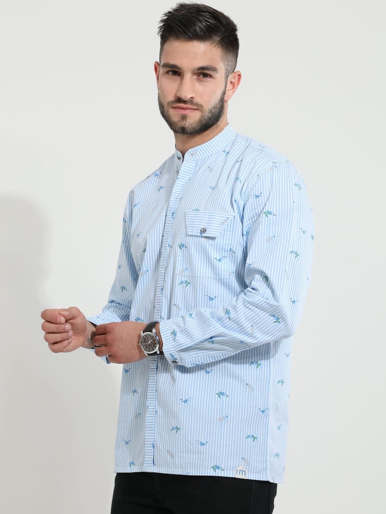 Turtle-Max Blue Shirt