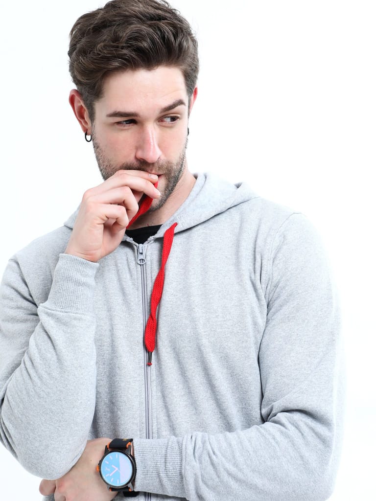 Drogo Dungeon Grey Melange Hoodie