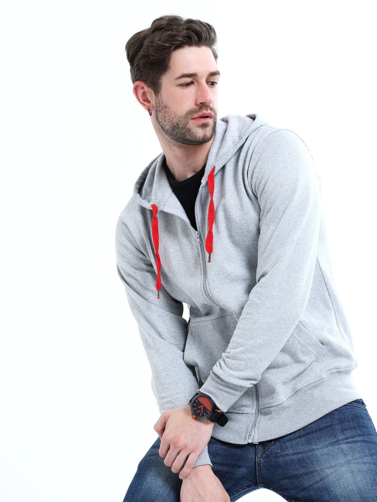 Drogo Dungeon Grey Melange Hoodie