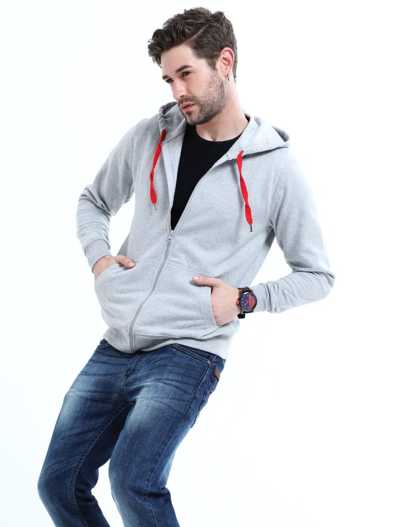 Drogo Dungeon Grey Melange Hoodie