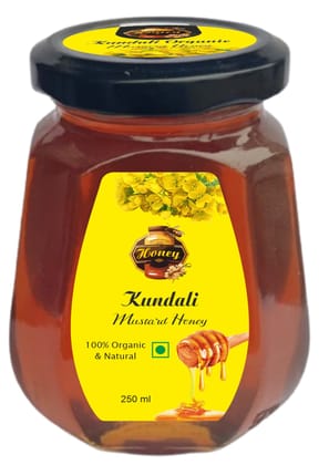 Kundali Organic Mustard Honey 250GM