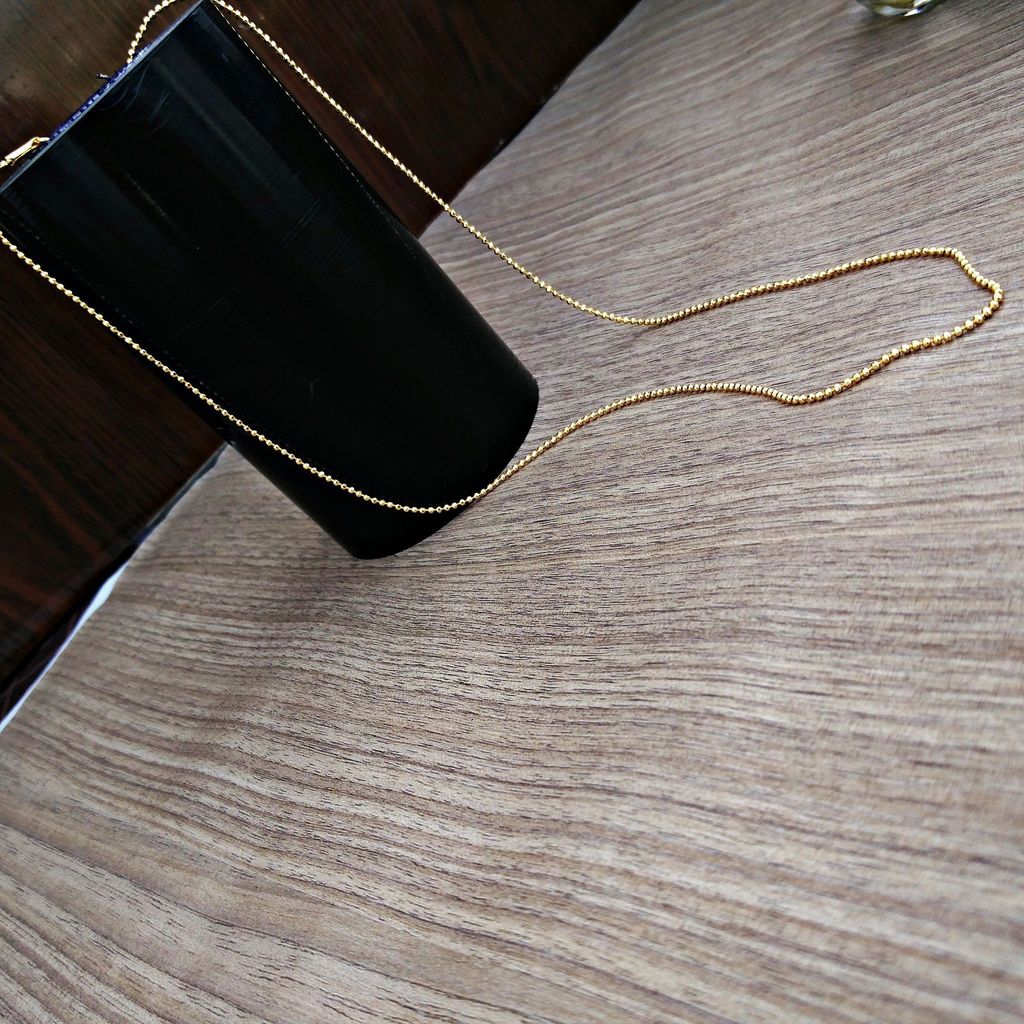 Lucky Jewellery Designer Gold Plated Long Chain Necklace for Men & Women (38-A3C-2434-G22)