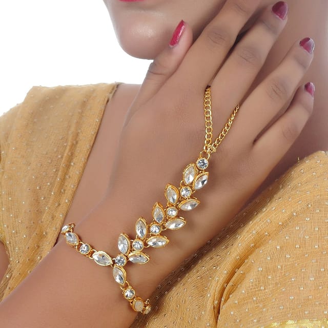 High Quality Rose Gold Charm Hand Bracelet Combo – Abdesignsjewellery