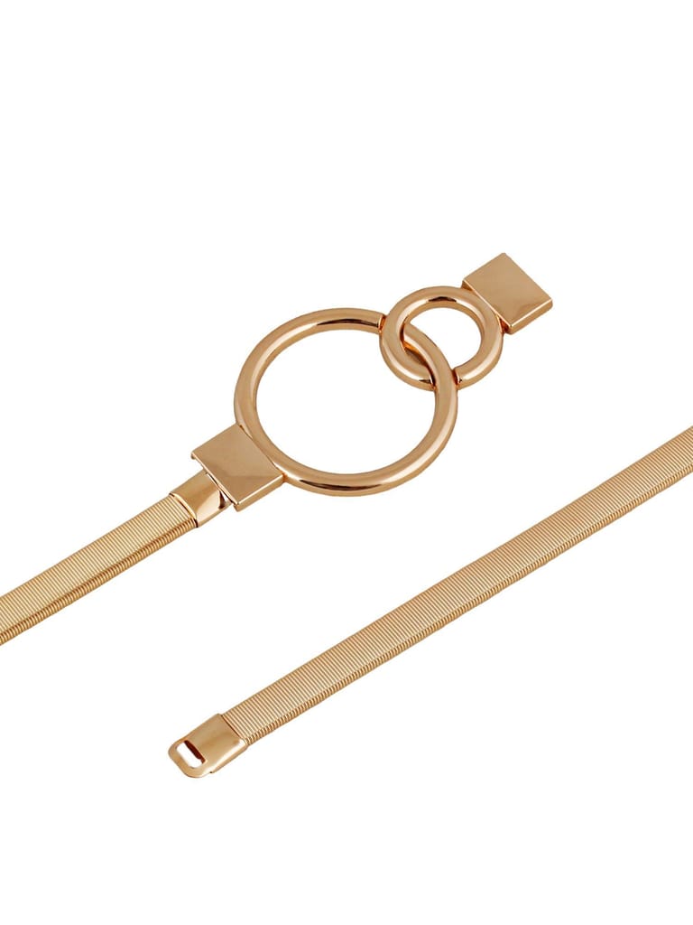 Lucky Jewellery Designer Gold Plated Buckle Kamarband Waist Belt Udyanam Kamar Patta For Girls And Women