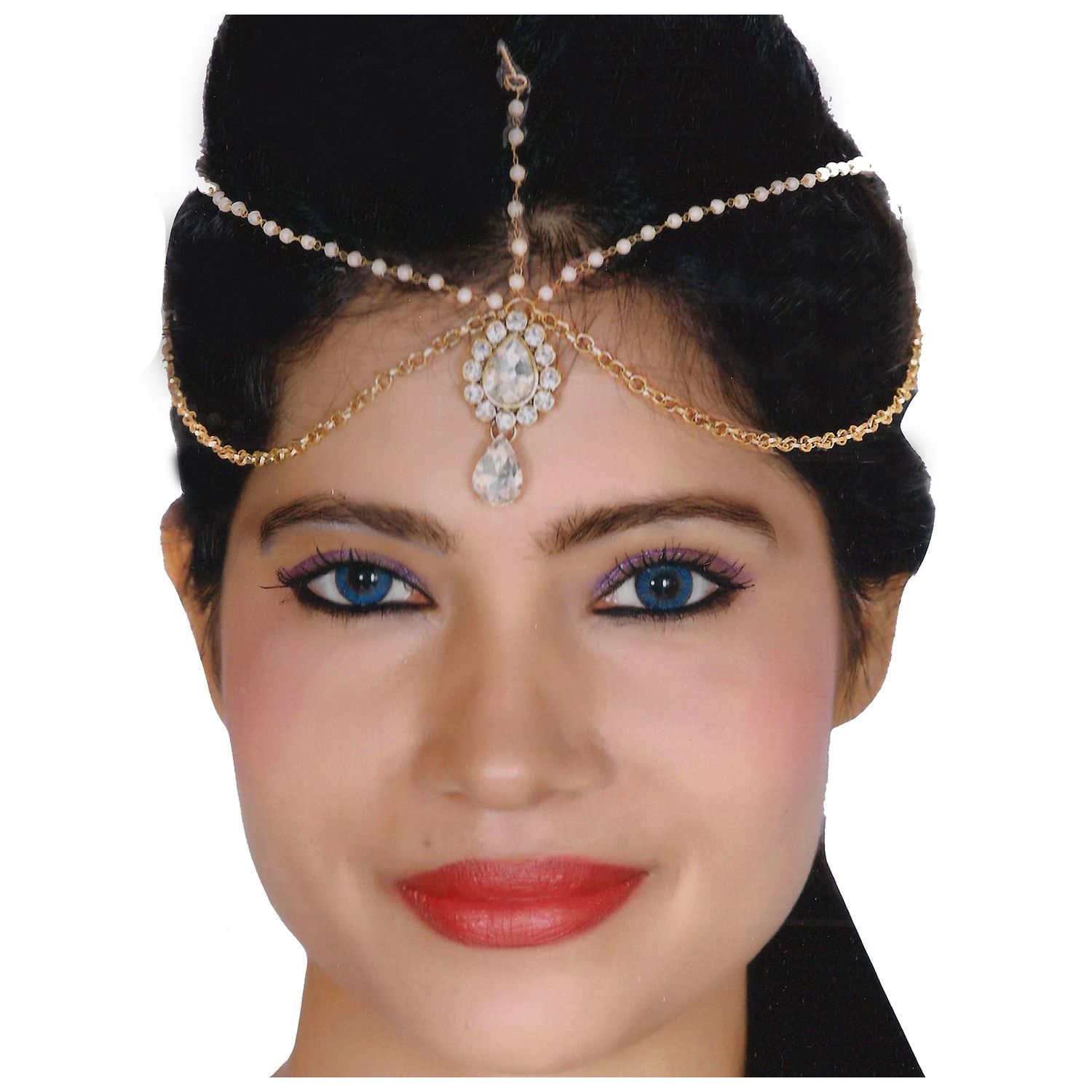 Matha patti on sale for baby girl