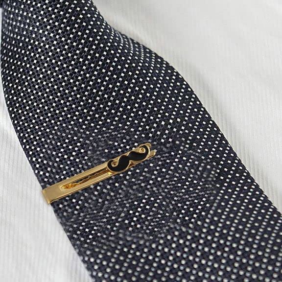 LUCKY JEWELLERY Unique Black Color Golden Plated Formal Wedding Shirt, Suit, Blazer Cufflinks Pair Set for Men.(330-M4C5-A5385)