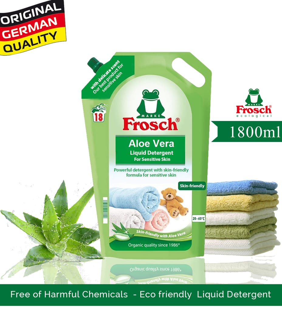 Frosch Aloe Vera Liquid Detergents,1.8L