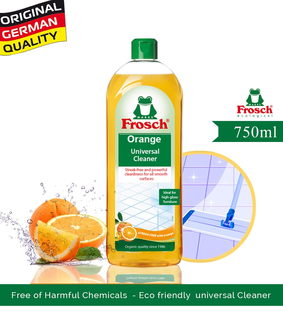 Frosch Multi Surface Universal Cleaner - 750 ml (Orange)