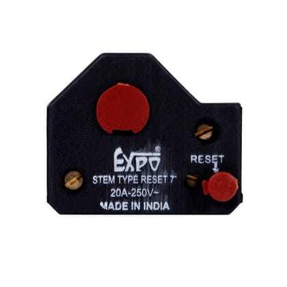 EXPO Geyser Reset/Manual Reset type Auto-cut 7" | Fixed Temperature setting at 91 ± 5°C | (7 inches) (175 mm)