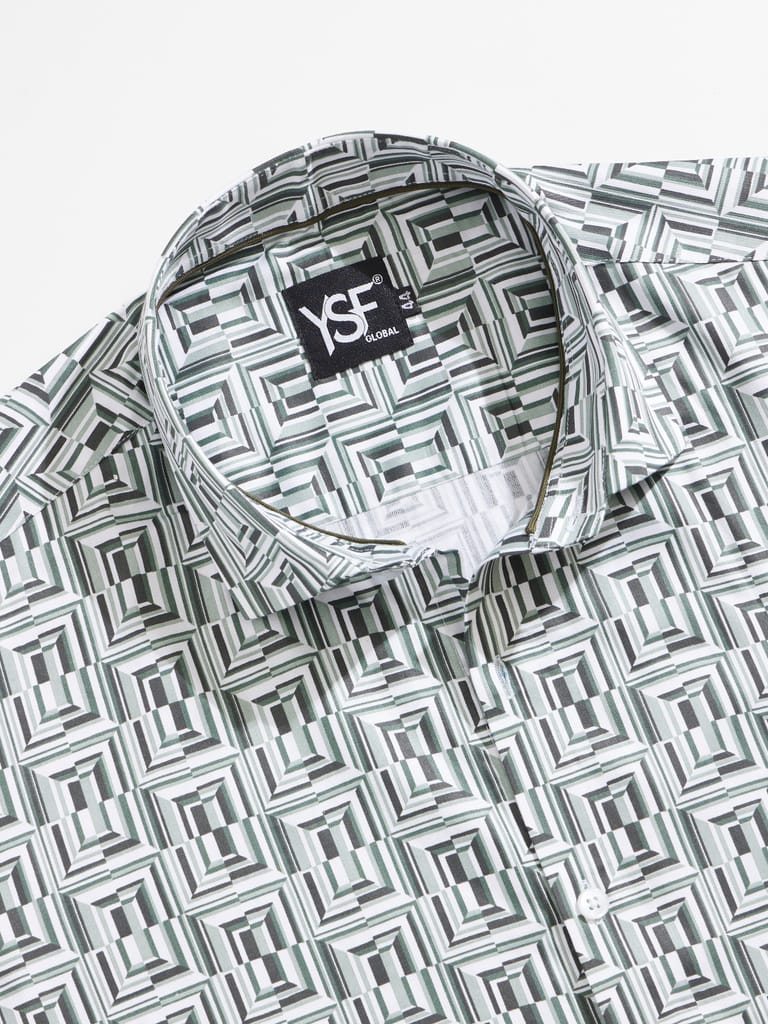 Men's Half Sleeve Printed Shirt