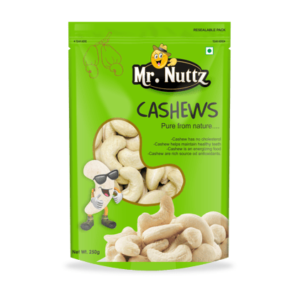 Mr. Nuttz Premium Cashew(Kaju) Nuts 250g