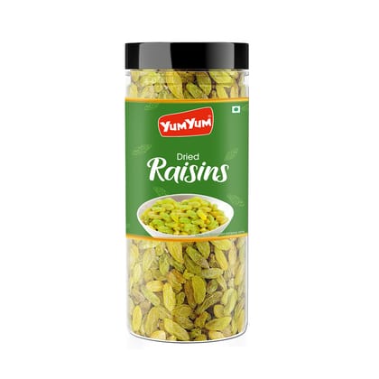 Yum Yum Premium Seedless Green Raisins (Kishmish) 150g