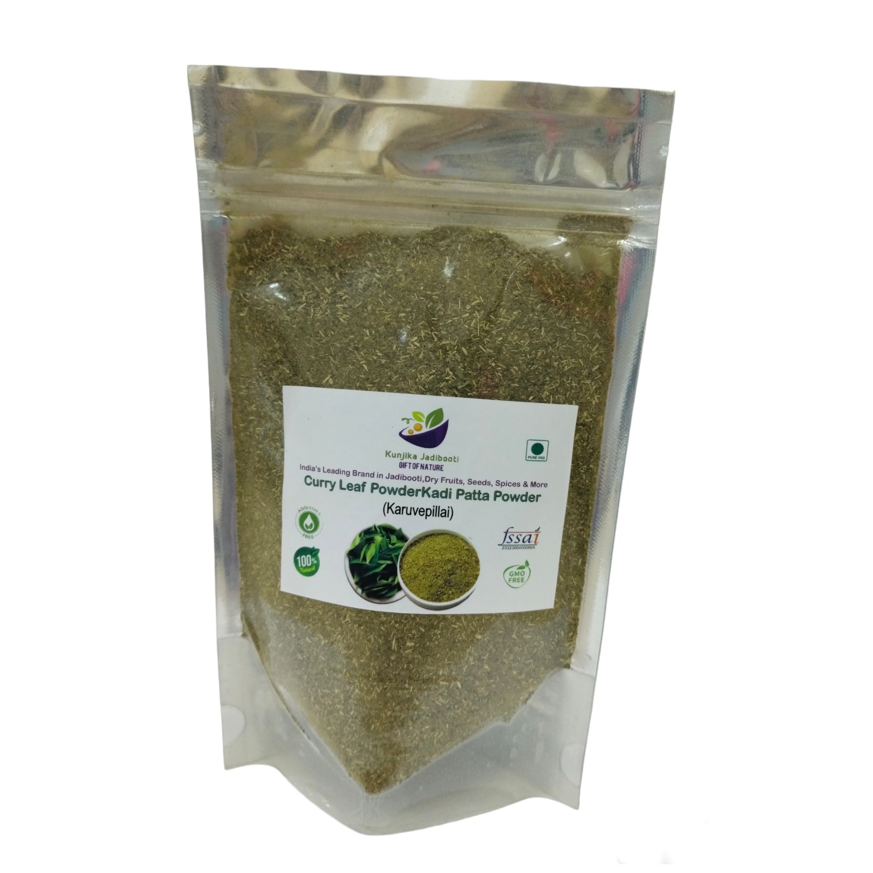 Kunjika Jadibooti Curry leaves Powder Karuveppilai Powder Kadi
