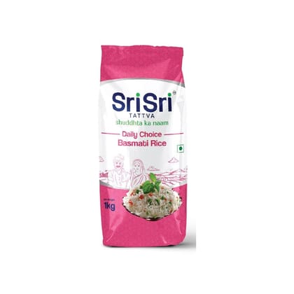 Sri Sri Tattva Daily Choice Basmati Rice, 1kg