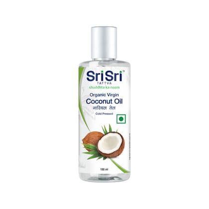 Sri Sri Tattva Organic Virgin Coconut Oil, 100ml (Limited Edition)