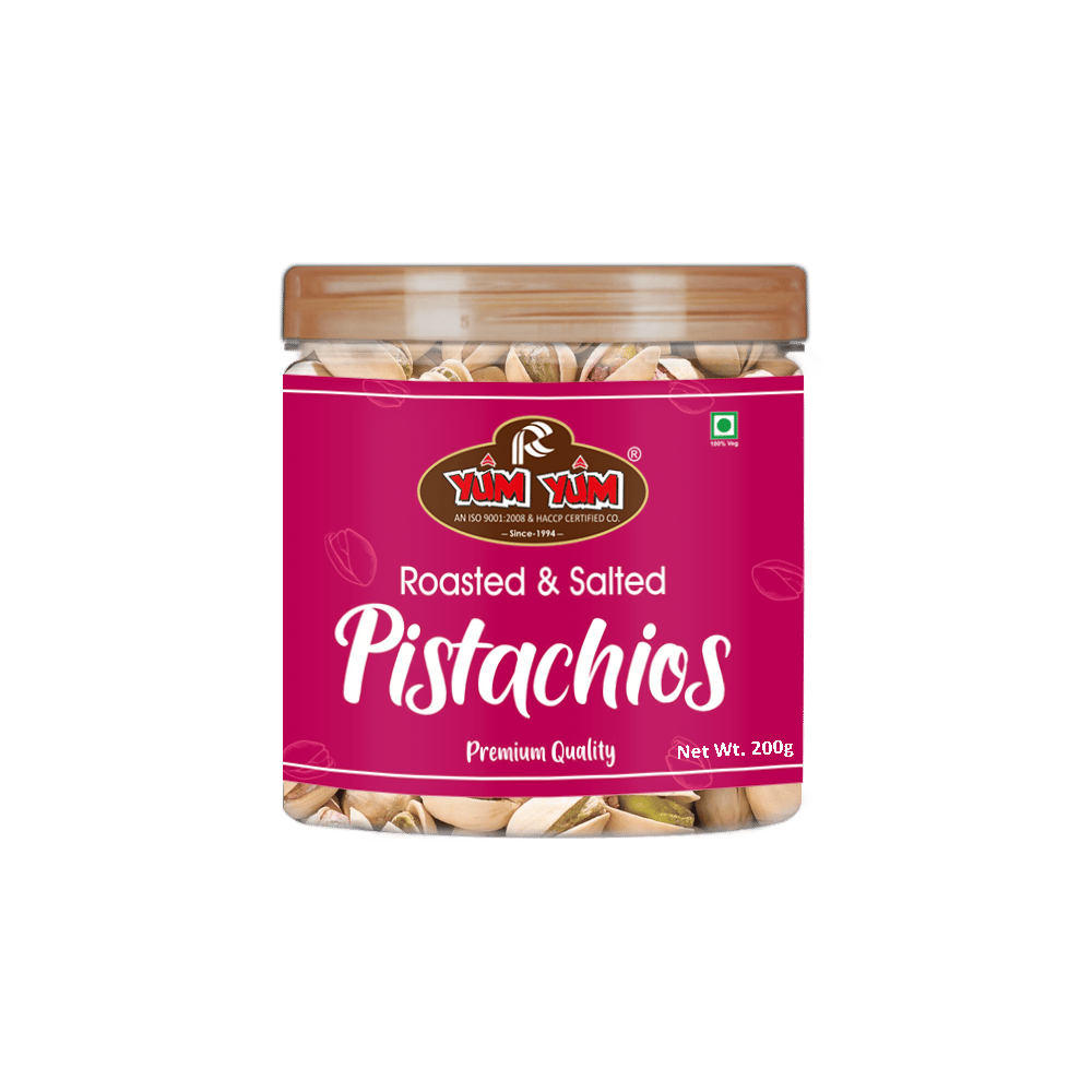 Yum Yum Roasted & Salted Pistachios 200g