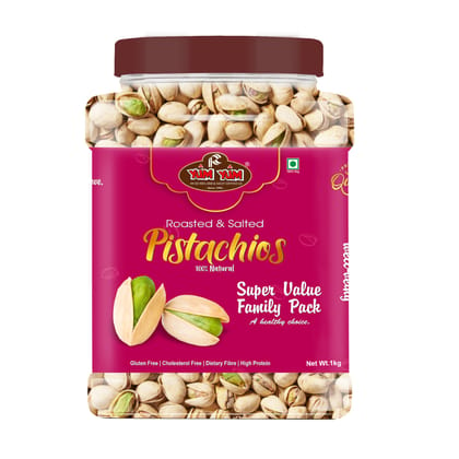 Yum Yum Roasted & Salted Pistachios 1kg