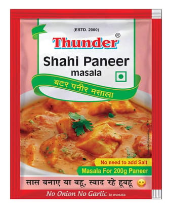 Thunder Shahi Paneer Masala 12g ( Pack of 12 )