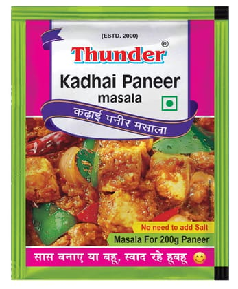 Thunder Kadhai Paneer Masala 12gm ( Pack of 12 )