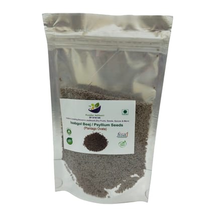 Kunjika Jadibooti Isabgol Beej - Psyllium Seeds - Edible Isabgol Seeds - Plantago Ovata - 100 gm